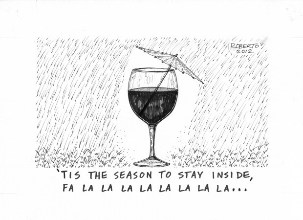 Editorial Cartoon: Rain for the holidays